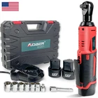 Aoben Cordless Electric Ratchet Wrench Set 3/8 12V Power Tool Kit New. Price: $114.64.