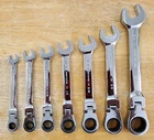 New Craftsman Pc Sae Flex Head Ratcheting Combination Wrench Set CMMT87010. Price: $69.99.