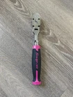 Snap On Tools Usa 3/8 Drive Flex Head Tooth Pink Soft Handle Ratchet FHF100 Used. Price: $159.99.