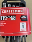 Craftsman CMMT87022 11-PIECE Sae 12-POINT Ratcheting Wrench Set New. Price: $49.95.