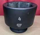 Gearwrench 1 Drive 4" Impact Socket 6PT Sae 84243 Used. Price: $249.97.
