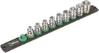 Wera B Zyklop Magnetic Rail Socket Set 3/8" Drive 9 Pieces Sae 05005450001 New. Price: $74.98.