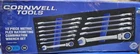 Cornwell CRW12MSFB Piece 120T Metric Flex Ratcheting Combination Wrench Set New. Price: $499.95.