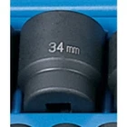 Grey Pneumatic 2034M 1/2" Drive Standard Metric Impact Socket - 34MM New. Price: $28.57.