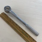 S-k Sk Usa 42470, 1/2" Drive 10" Ratchet, Knurled Handle, Inscribed Read, M0629 Used. Price: $22.50.