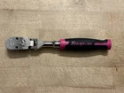 Snap On FHF100 Electric Pink 3/8 Drive Ratchet Lightly Used. Price: $140.00.
