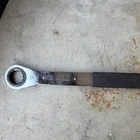 Lang RBM-36 36MM Ratchet Wrench Steel Metric Silver Black Handle Used. Price: $50.00.