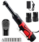 3/8" Cordless Electric Ratchet Wrench SET,18V With 2 Packs Lithium-ion Battery New. Price: $42.99.