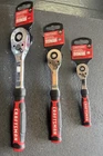Craftsman 1/4, 3/8, And 1/2 Drive 72-TOOTH Ratchet Comfort Grip- CMMT86823 New. Price: $89.99.