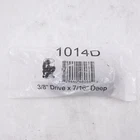 Grey Pneumatic 1014D 3/8" Drive X 7/16" Deep Socket New. Price: $7.49.