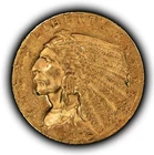 1910 $2.50 Indian Head Gold Quarter Eagle Unc Key Date SKU-G6393. Price: $795.00.