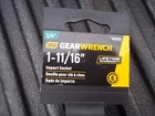 Gearwrench 84815 3/4 Drive 1-11/16 Standard Impact Socket Points New. Price: $24.99.