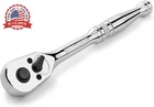 Workpro 1/4-INCH Drive Ratchet, Quick-release Reversible Wrench, 72-TOOT New. Price: $17.51.