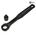 Klein Tools 65301ADP Knect (s) Pass-thru Ratchet & 1/4" Drive Socket Adapter Set New. Price: $31.99.