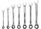 Performance Tool W1170 7-PIECE Metric Ratcheting Wrench Set New. Price: $45.50.