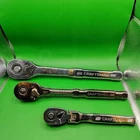 Craftsman 3PC Ratchet Set (CMMT86723 1/2", CMMT82111 3/8" & CMMT99440 1/4" Flex) Used. Price: $79.99.