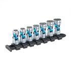 Titan 7 Pc. 1/4 In. Drive Mm Auto-flex Universal Socket Set New. Price: $67.06.