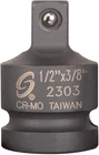 Sunex Tools 2303 1/2-INCH Drive Female By 3/8-INCH Super Adapter New. Price: $33.38.