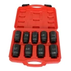 9-PIECE 1/2 Inch Drive Deep Impact Axle Hub Socket Set Cr-v Spindle 29MM-38MM New. Price: $46.51.
