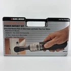 Vtg Black & Decker Cordless Power Ratchet Kit 9050-02 1/4 Drive Tool Case New. Price: $74.95.