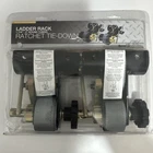 New Genuine Buyers Products Ladder Rack Sq/ Rectangular Ratchet Tie Down 2PK. Price: $29.99.