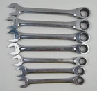 Cornwell Tools 7PC Ratcheting Open End Combination Wrench Set 5/8" 1" Vguc Used. Price: $84.95.