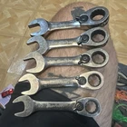 Blue Point Stubby Ratcheting Wrench Piece Lot 3/4 11/16 5/8 9/16 1/2 Used. Price: $100.00.