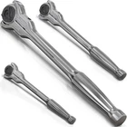 Olsa Tools Swivel Head Ratchet Set 3PC 1/2, 1/4, 3/8 Drive 90 Tooth Round New. Price: $120.79.