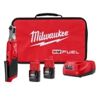 2566-22MILWAUKEE Tool M12 Fuel 1/4" High Speed Ratchet Kit New. Price: $355.96.