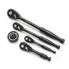 Husky 100-POSITION Ratchet Set 1/4 In 3/8 And 1/2 Low-profile Head 5-PIECE New. Price: $90.42.