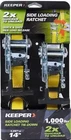 Keeper 47222 Tension Ratchet With Side Loader. 84 New. Price: $22.80.