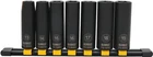 Dewalt 7-PC 1/2" Drive 6-PT Metric Deep Impact Socket Set # DWMT744490SP New. Price: $37.90.