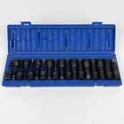 Grey Pneumatic Gp 1598HC 1/2" Drive 18PC Impact Hex Bit Socket Set Sae/metric Used. Price: $75.00.