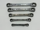 Matco Tools Usa 5PC Sae 1/4" - 7/8" Double End Ratcheting Box Wrench Set, SWR5K Used. Price: $94.99.