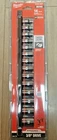 Milwaukee 14PC 3/8" Drive Shockwave Impact Socket Set W/rail 7-21MM #49-66-7007 New. Price: $87.39.