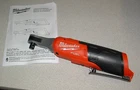 Milwaukee M12 Fuel 2567-20 12V Cordless High Speed 3/8 " Ratchet Bare Tool Open. Price: $124.94.