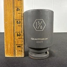 Gearwrench 1-5/8" 3/4" Drive 6 Point Inch Impact Socket 84877 Used. Price: $16.45.