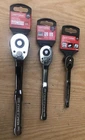 New Craftsman Ratchets 1/4, 3/8 & 1/2 Inch Drive With Quick Release Package. Price: $49.99.