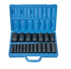 Grey Pneumatic 1319D 1/2" Drive Piece Deep Length Fractional Master Set New. Price: $194.12.