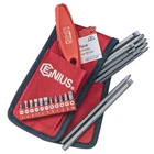 Genius Tools Piece Slotted & Philips Screwdriver Bit Set SB-221SP New. Price: $61.02.