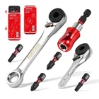 Geinxurn Mini Ratchet Wrench Set, 72 Teeth 1/4" For Tight 7PCS New. Price: $29.28.
