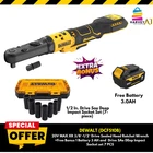 Dewalt DCF510B 20V Max Xr 3/8 -1/2 Drive Sealed Head Ratchet Wrench +free Bonus New. Price: $278.97.