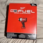 Brand New Milwaukee M18 Fuel 1/2" High Torque Brushless Impact Wrench Tool-only. Price: $285.00.