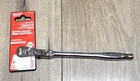 Milwaukee Pro 1/4"DR 9" Long Handle Locking Flex Head Ratchet #48-22-9009 New. Price: $97.64.