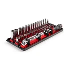 Tekton SKT03201 1/4" Drive 6-POINT Socket/ratchet Set, 35-PIECE New. Price: $105.00.