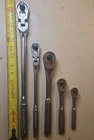 Set Of 5 Craftsman & Drive Flex Ratchet + 1/2", And 1/4" Used. Price: $169.99.