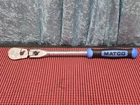 Matco BFR128LFX Locking Flex Head 3/8" Drive Ratchet Blue Handle Used. Price: $125.00.