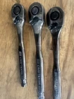 Craftsman Ratchet Set 1/2IN, 3/8IN, 1/4IN Gunmetal Chrome Used. Price: $55.25.