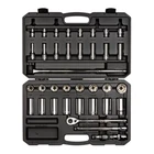 Tekton SKT25101 1/2" Drive 6-POINT Socket/ratchet Set, 37-PIECE New. Price: $200.00.