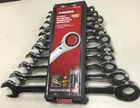Husky 11 Pc. Sae (standard) Fixed Ratcheting Combination Wrench Set 1005 665 294 New. Price: $59.95.
